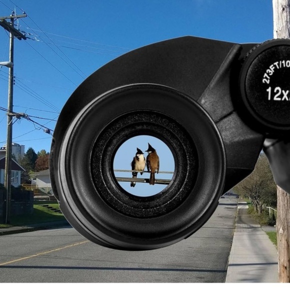 Compact Binoculars High-Powered Optics for Bird Watching &‎ Outdoor Adventures - Picture 4 of 12